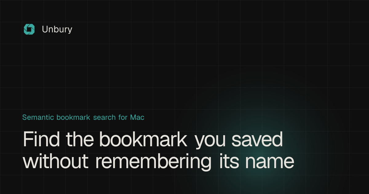 I had 624 bookmarks and could not find anything in them, so I built a Mac app that searches them by 
